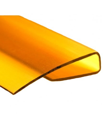 Профиль торцевой 6мм L=2,1м желт.